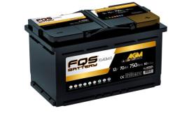 BATERIAS PARA AUTOMOCION FQS100AGM.0 - BATERIA BLACK D31 12V 95AH 700A +DCHA