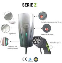 ACCESORIOS VEHICULOS ELECTRICOS Z220S - CARGADOR WALBBOX 22KW CA/400V/32A CON MANGUERA 6M