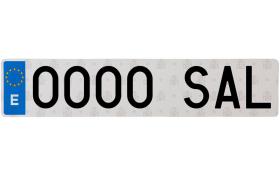 - 880017 - BASE PLACA ACRILICA EUROPEA LARGA