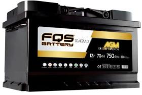 BATERIAS PARA AUTOMOCION FQS70AGM.0 - BATERIA L3 AGM 12V 70AH 750A EN +DER