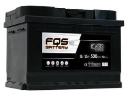 BATERIAS PARA AUTOMOCION FQS55.0 - BATERIA BLACK LB2 12V 55AH 480A EN +DER