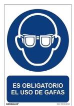 - 6689998 - PLACA OBLIGATORIO USO GAFAS