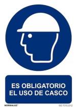 - 6689976 - PLACA OBLIGATORIO USO CASCO