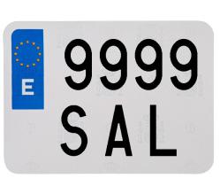 - 880003 - PLACA MOTO CAMPO ACRILICA 132X96