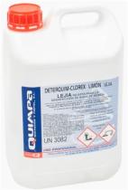 . 10648.5 - DETERGENTE CON LEJIA AROMA LIMÓN DETERQUIM-CLOREX 5L