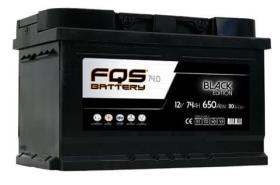 BATERIAS PARA AUTOMOCION FQS74.0 - BATERIA BLACK LB3 12V 74AH 650A EN + D