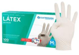 - 5007.20 - GUANTES DE LATEX BLANCO SIN POLVO