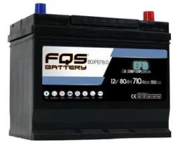 BATERIAS PARA AUTOMOCION FQS80JPEFB.0 - BATERIA EFB D26 12V 80AH 700A  +D